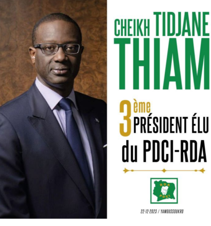 Conférence PDCI Yvelines avec M. Tidiane THIAM